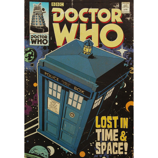Doctor Who Tardis Cover Domestic Poster
