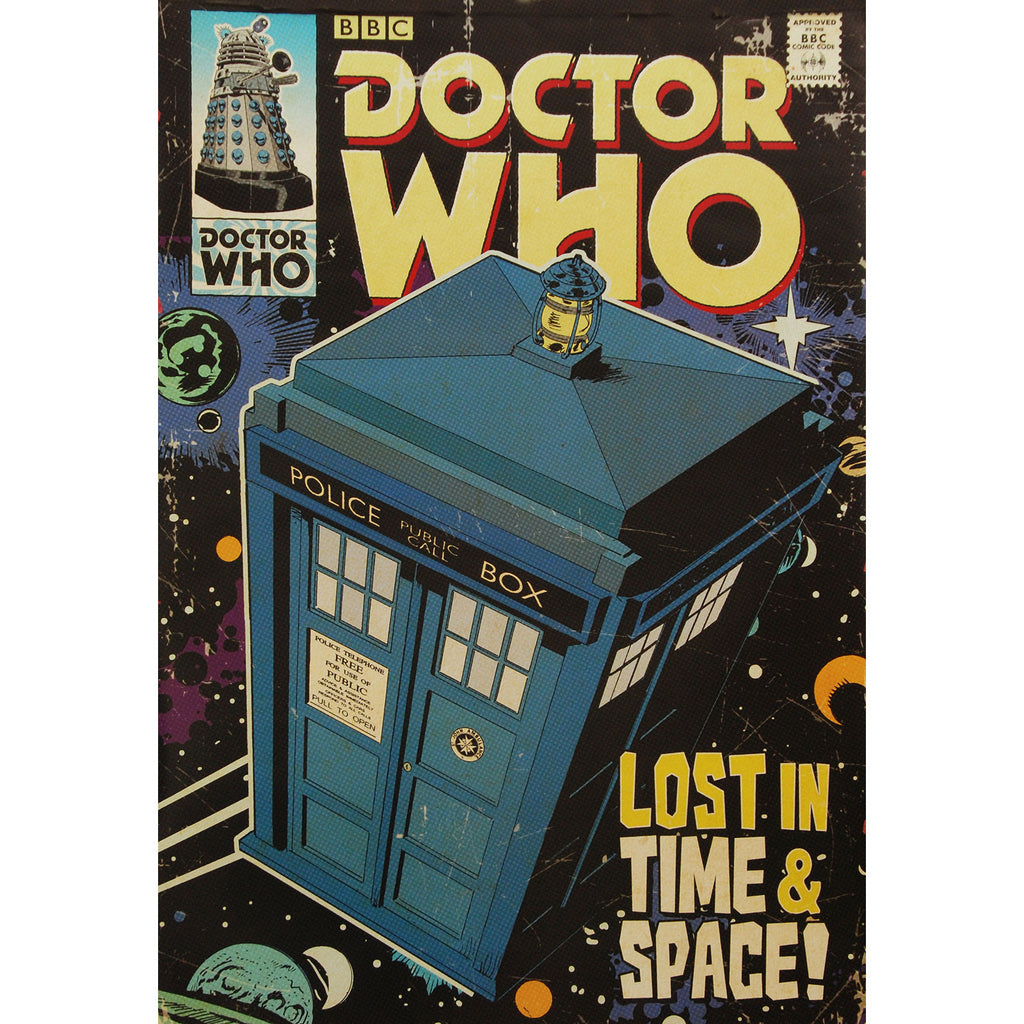 Doctor Who Tardis Cover Domestic Poster