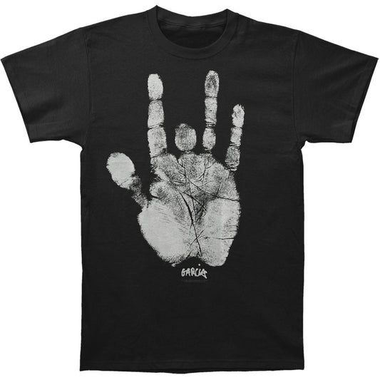 Jerry Garcia Hand (Metallic Ink) Slim Fit T-shirt Front