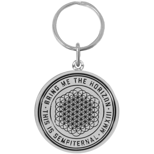 Bring Me The Horizon This Is Sempiternal Metal Key Chain Front