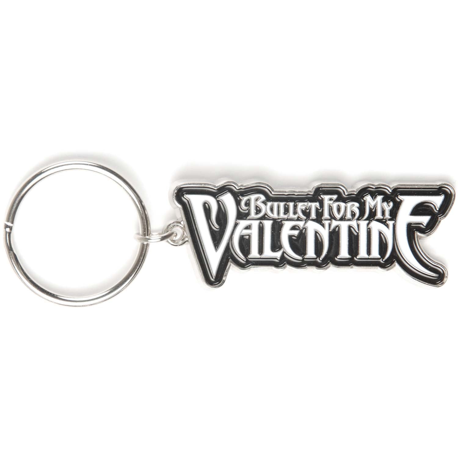 Bullet For My Valentine Logo Metal Key Chain Front