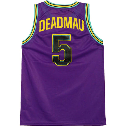 Deadmau5 #5 Basketball  Jersey Back