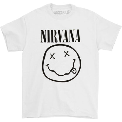 Nirvana Black Flower Sniffin T-shirt