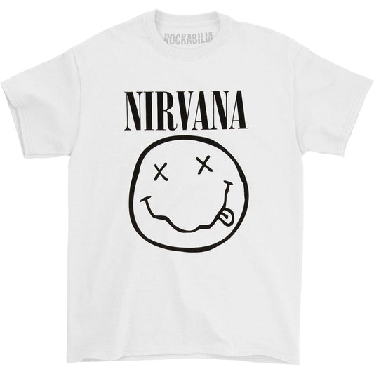 Nirvana Black Flower Sniffin T-shirt