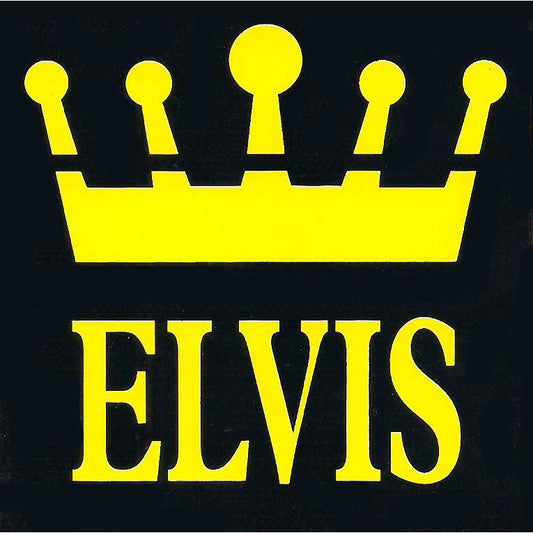 Elvis Presley King Logo Sticker