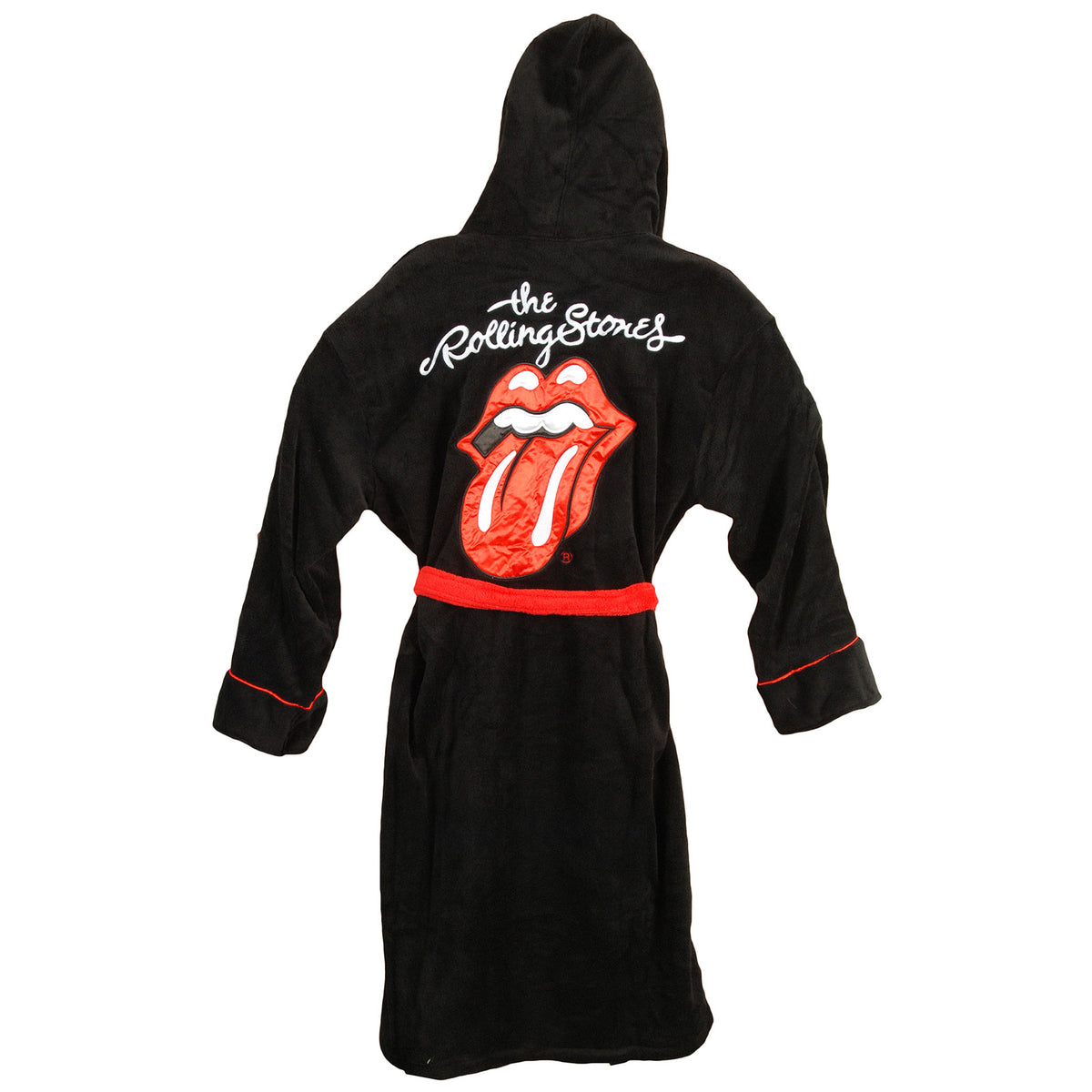 Rolling Stones Tongue Bath Robe Back