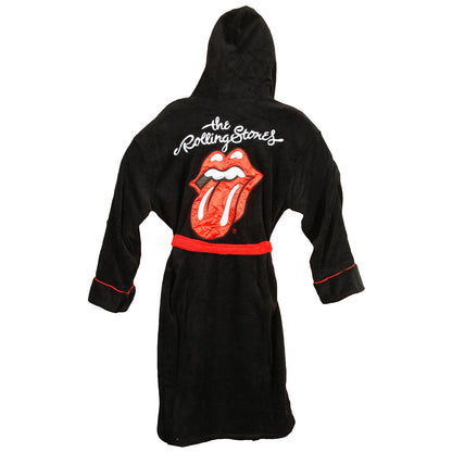 Rolling Stones Tongue Bath Robe Back
