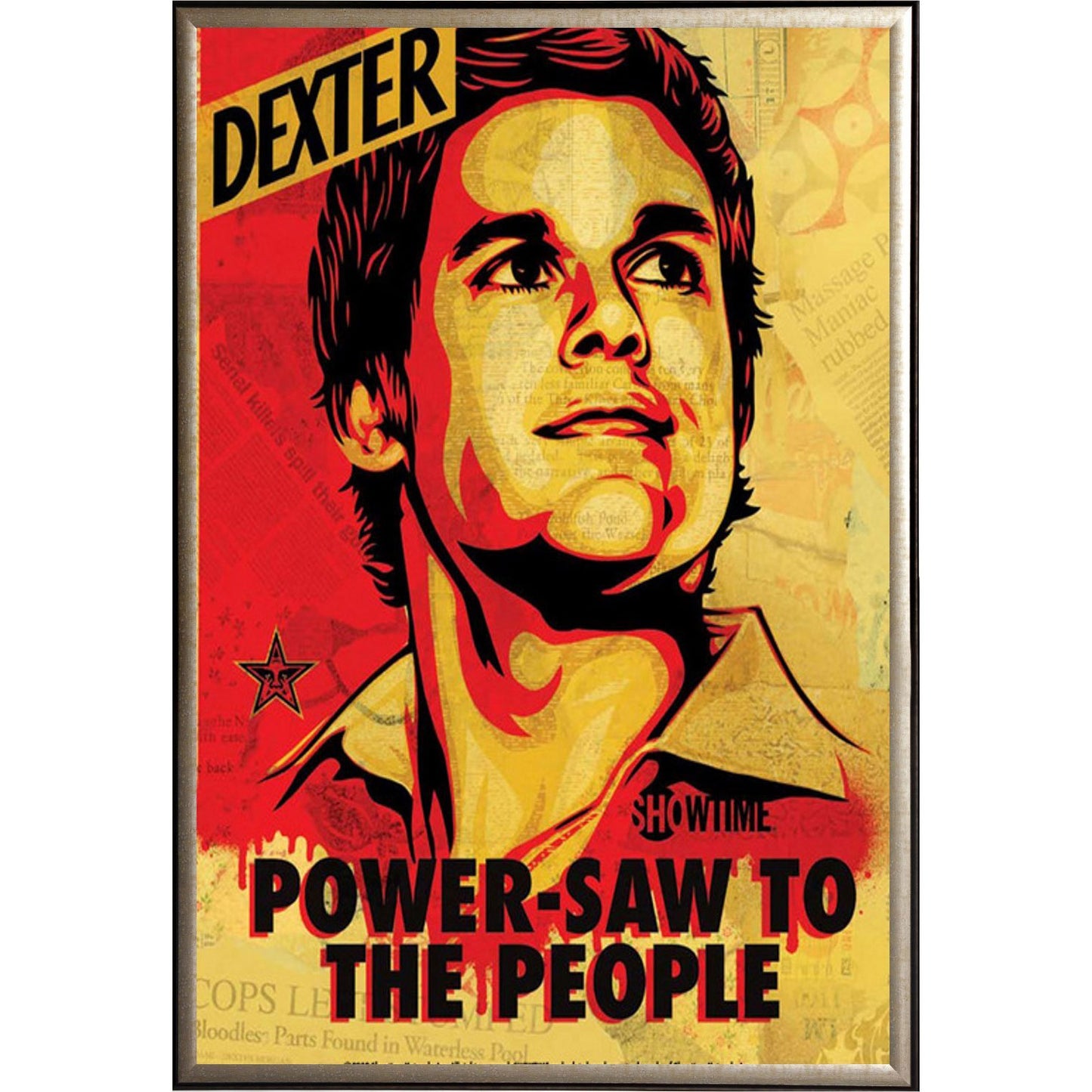 Power-Saw Domestic Poster