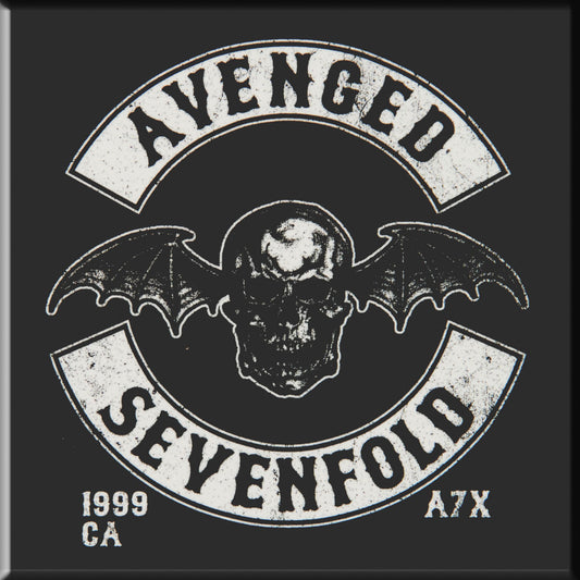 Avenged Sevenfold Deathbat Crest Magnet Front