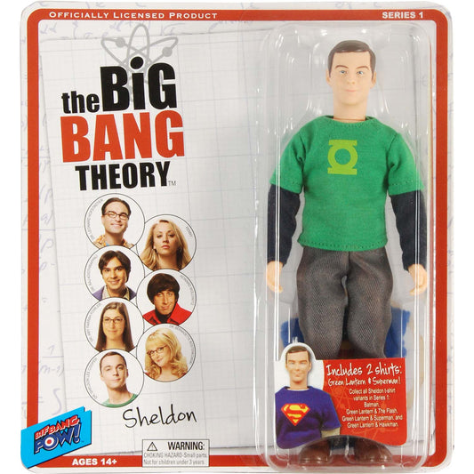 Big Bang Theory Sheldon Action Figure Front