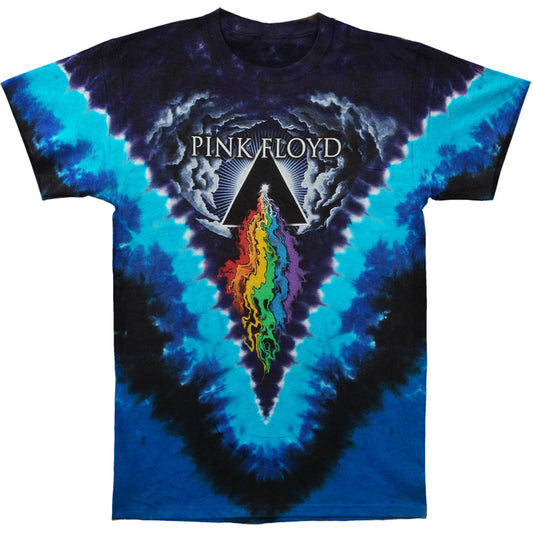 Pink Floyd Prism River Tie Dye T-shirt Front