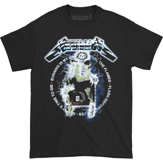 Metallica Vintage Electric Chair Vintage T-shirt Front