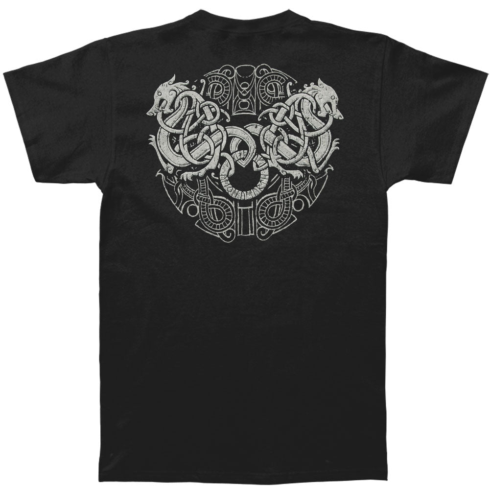Amon Amarth Grey Skull T-shirt Back