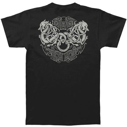 Amon Amarth Grey Skull T-shirt Back
