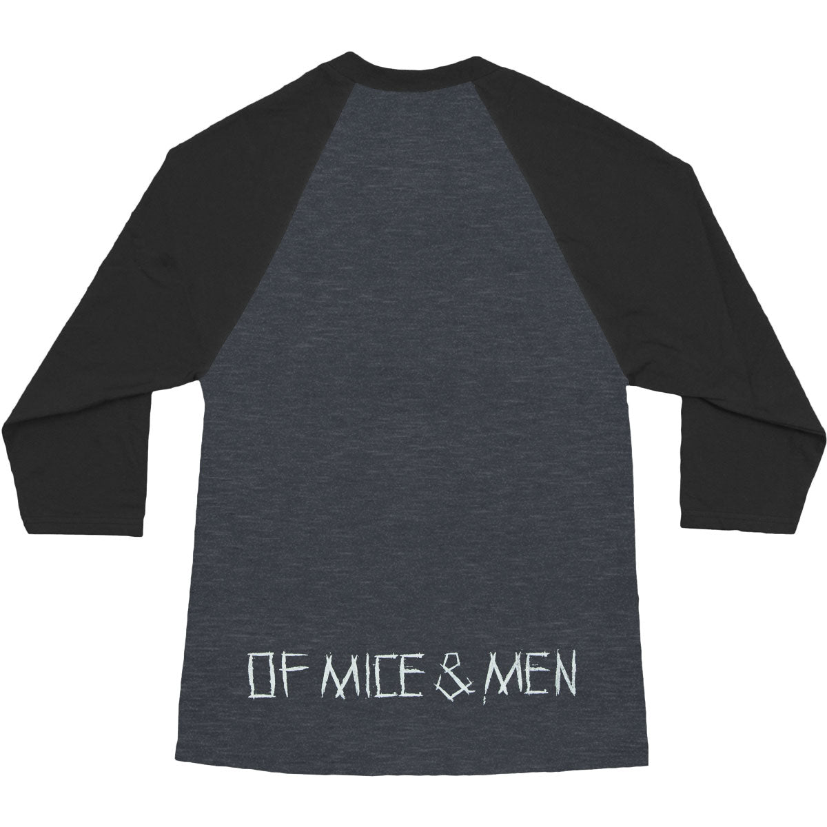 Of Mice & Men Bones Exposed Baseball Jersey Back
