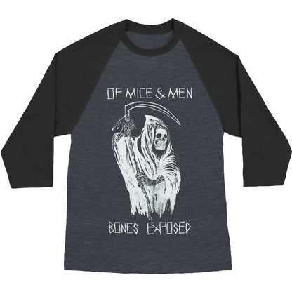Of Mice & Men Bones Exposed Baseball Jersey Front