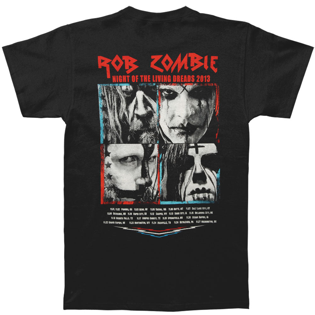 Rob Zombie Rob Zombie Battle November 2013 Tour T-shirt