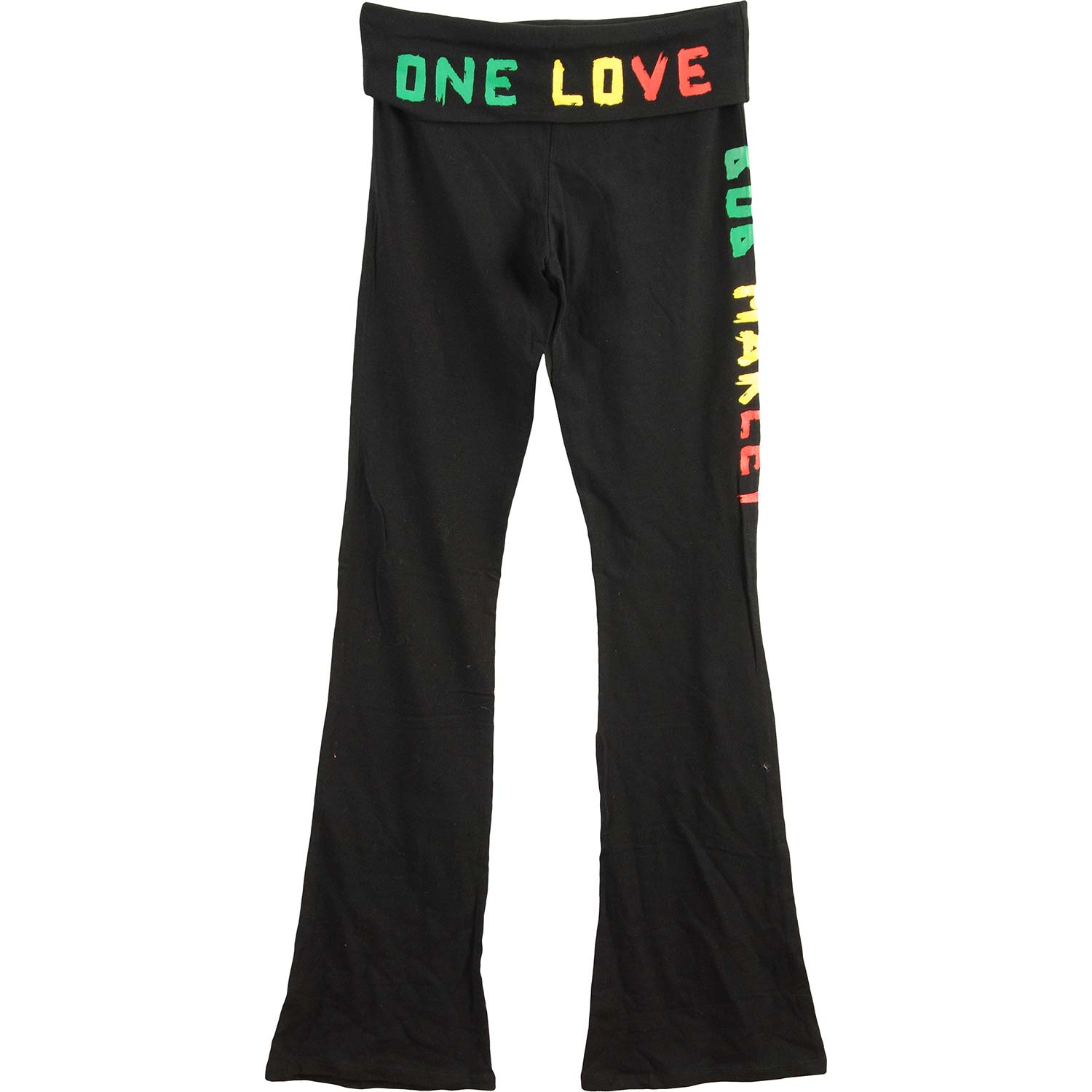 Bob Marley One Love Yoga Pants Back