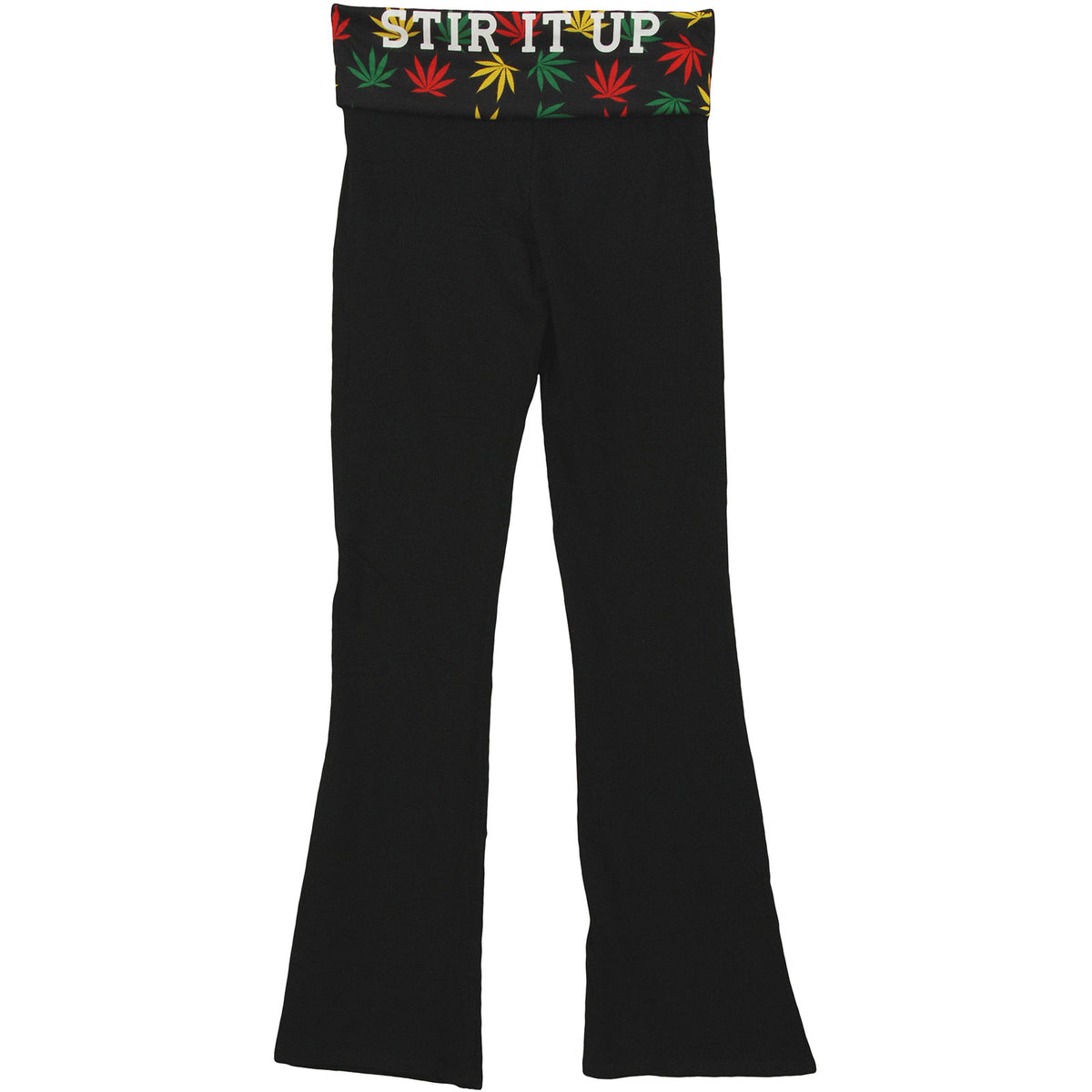 Bob Marley Stir It Up Yoga Pants Back