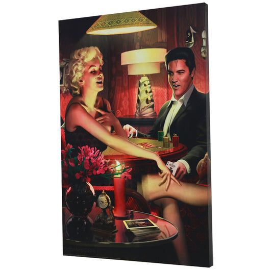 Elvis Presley Four Of A Kind Canvas Poster