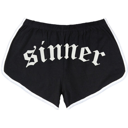 Upon This Dawning Sinner Booty Shorts Front