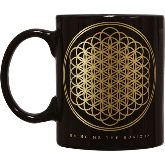Bring Me The Horizon Flower Coffee Mug Front