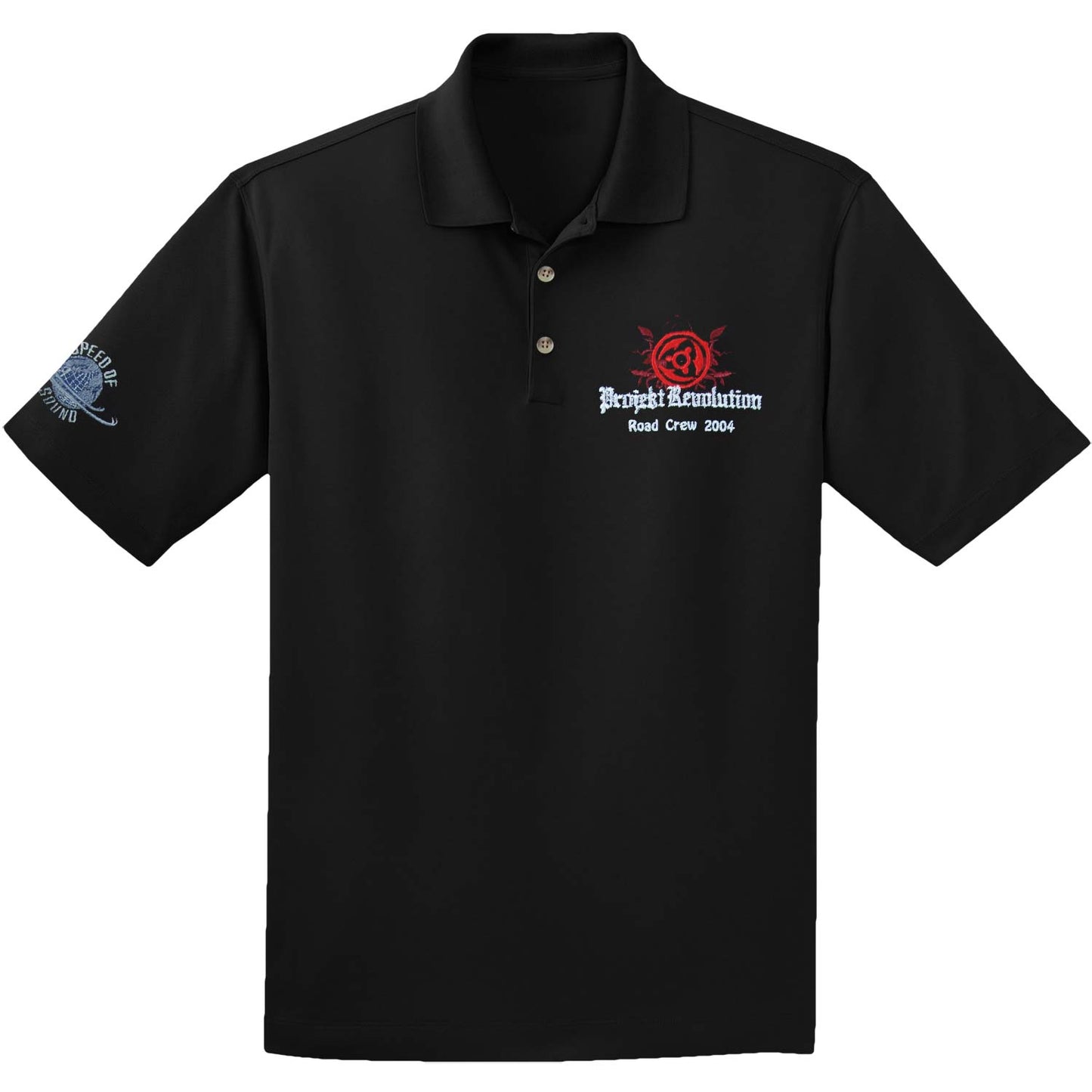 Linkin Park Projekt Revolution Road Crew Polo Shirt Front