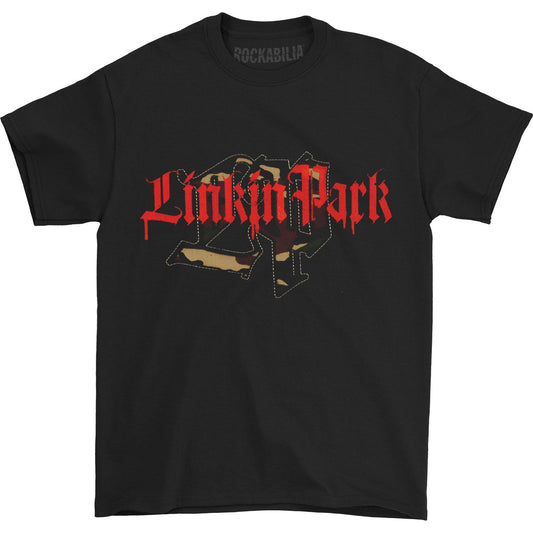 Linkin Park Laser Cut Army Logo T-shirt Front
