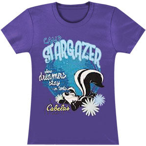 Looney Tunes Camp Stargazer Junior Top Front