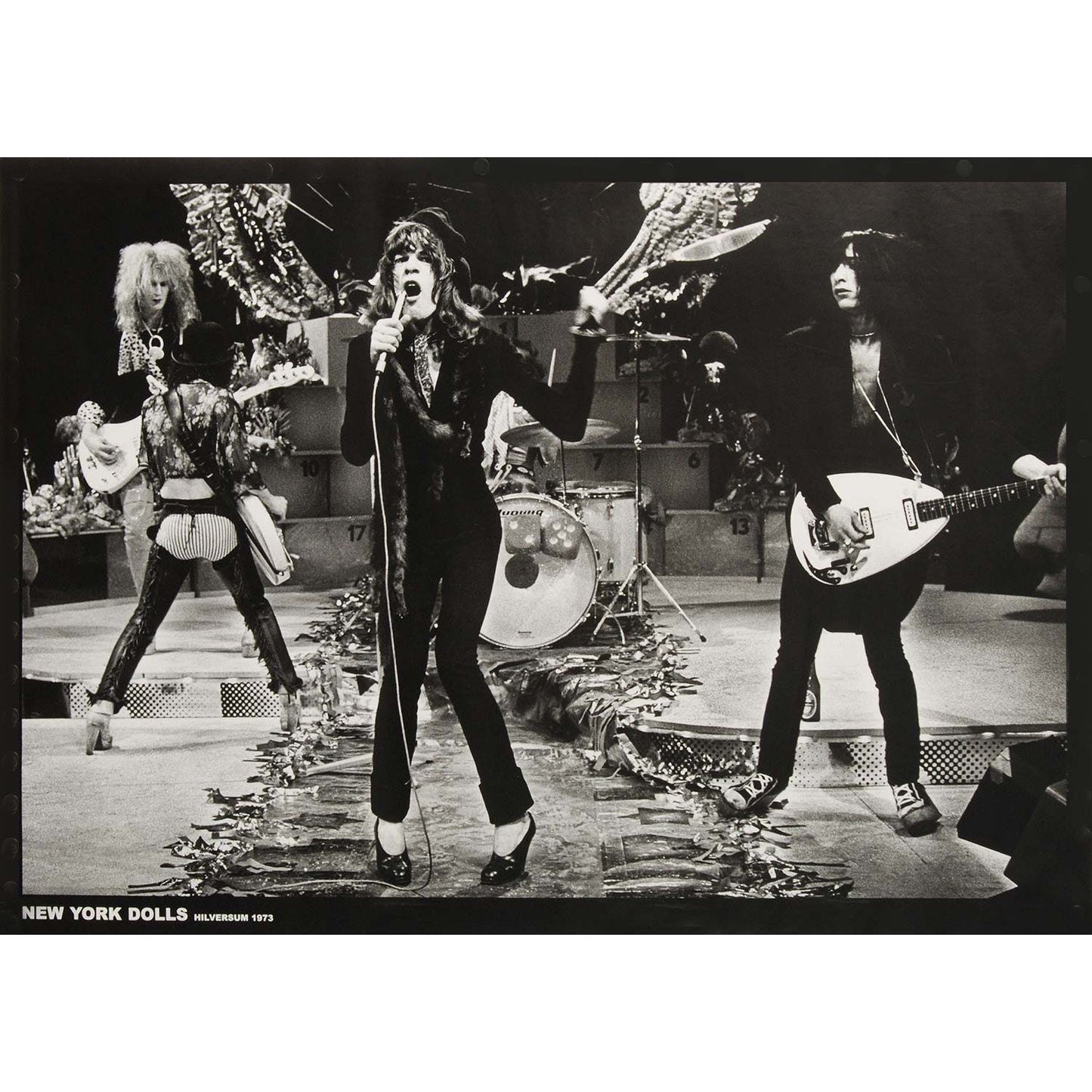 New York Dolls Hilversum 1973 Import Poster