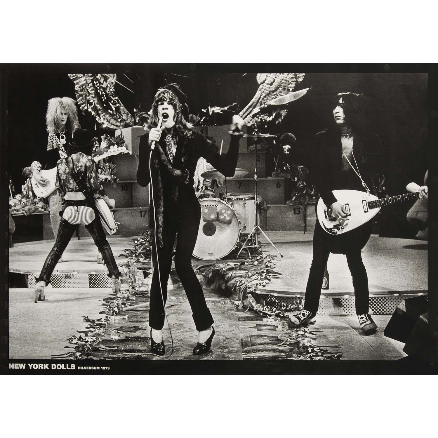 New York Dolls Hilversum 1973 Import Poster