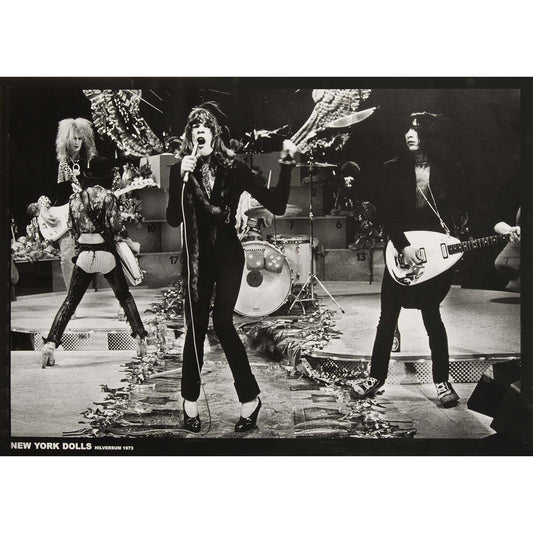 New York Dolls Hilversum 1973 Import Poster