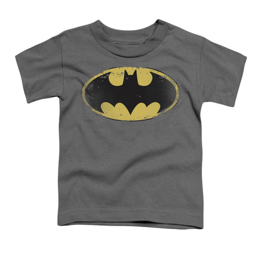 Batman Distressed Shield Childrens T-shirt
