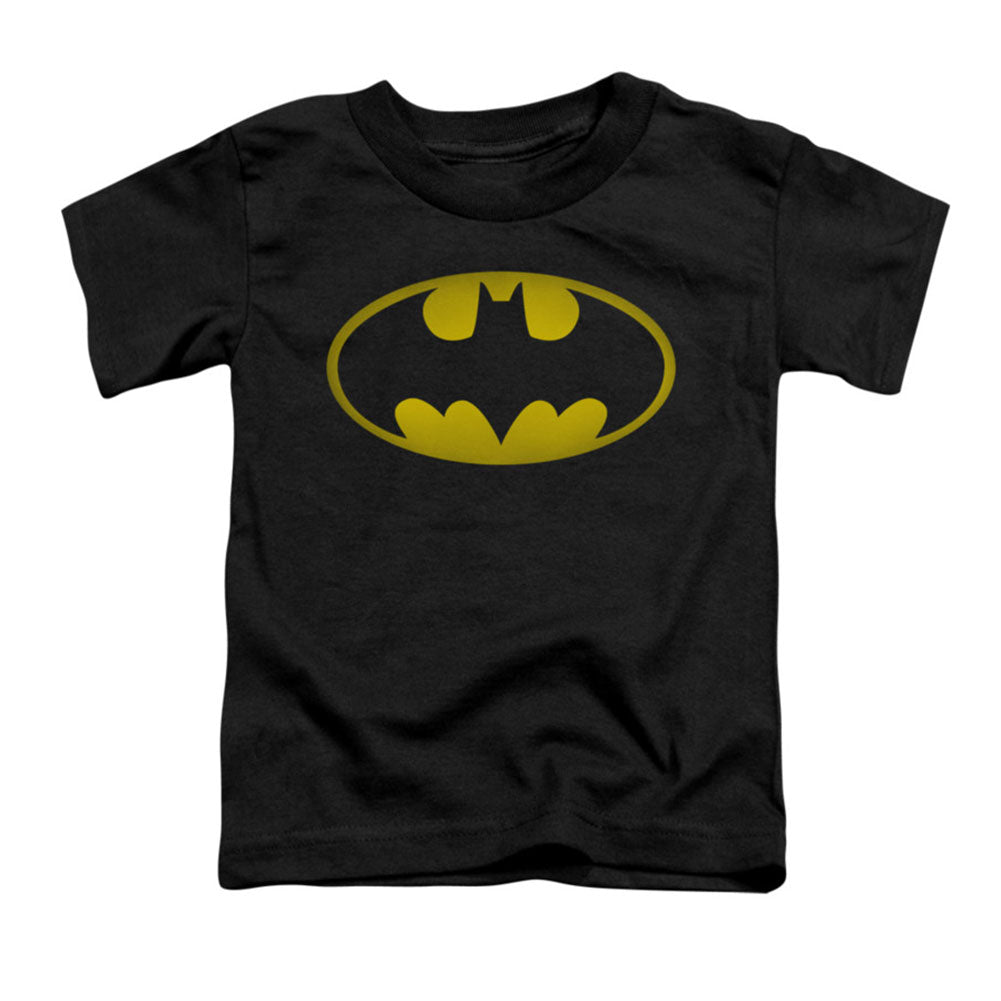 Batman Washed Bat Logo Childrens T-shirt