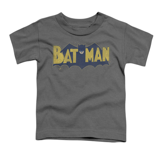 Batman Vintage Logo Splatter Childrens T-shirt