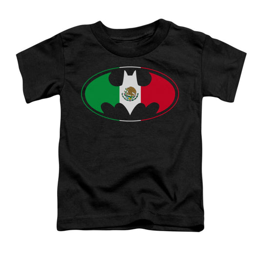Batman Mexican Flag Shield Childrens T-shirt