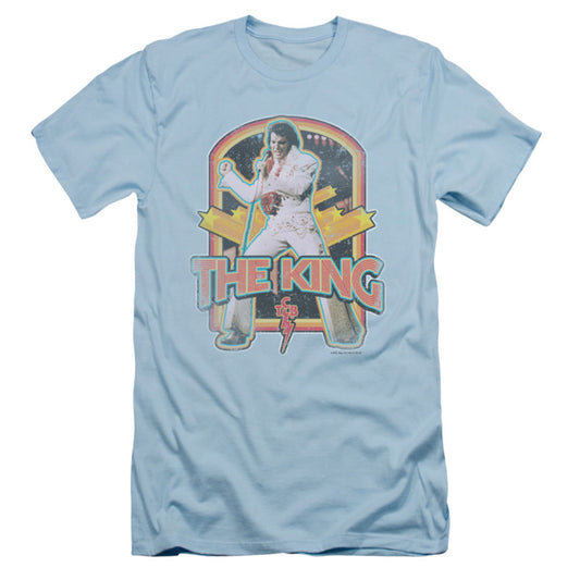 Elvis Presley Distressed King Slim Fit T-shirt