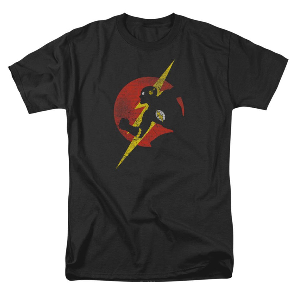 Justice League Of America Flash Symbol Knockout T-shirt