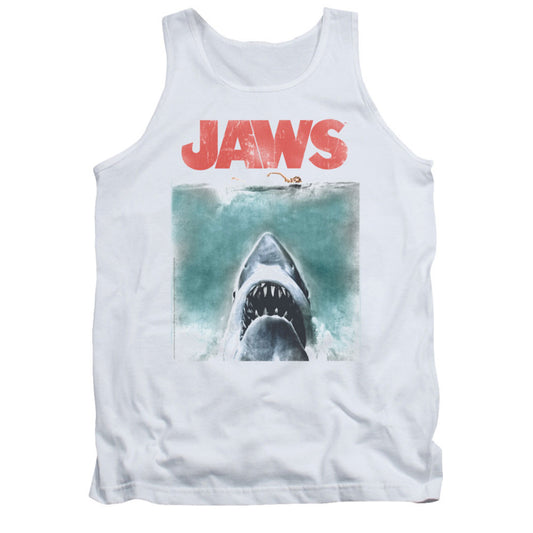 Jaws Vintage Poster Mens Tank