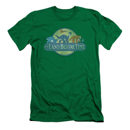 Land Before Time Retro Logo Slim Fit T-shirt