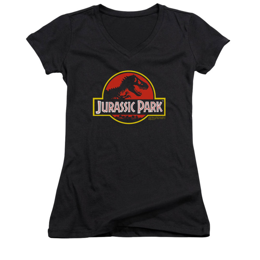 Jurassic Park Classic Logo Cap Sleeve Junior Top