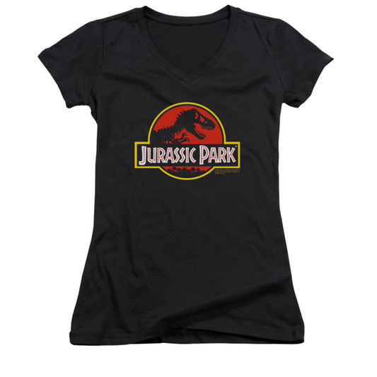 Jurassic Park Classic Logo Cap Sleeve Junior Top