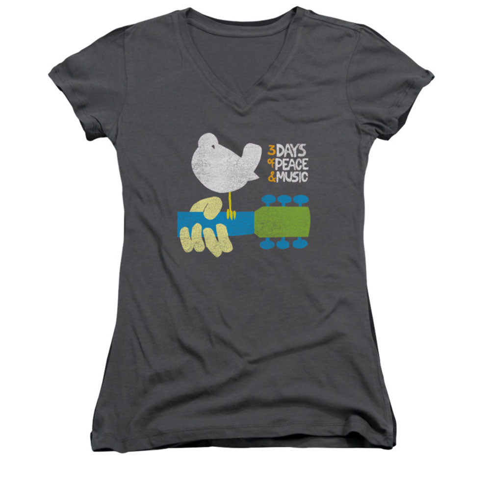 Woodstock Perched Cap Sleeve Junior Top
