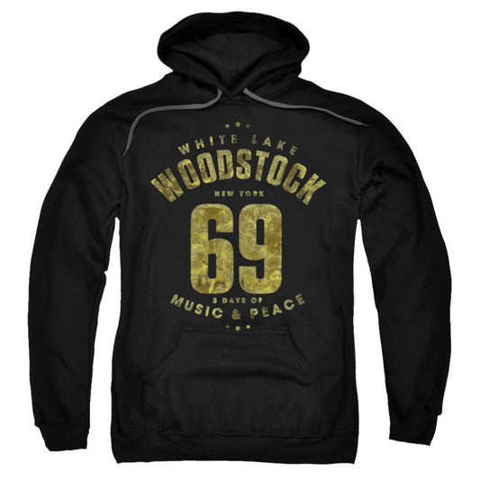 Woodstock White Lake Hooded Sweatshirt Front