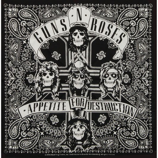 Guns N Roses Appetite Bandana Front