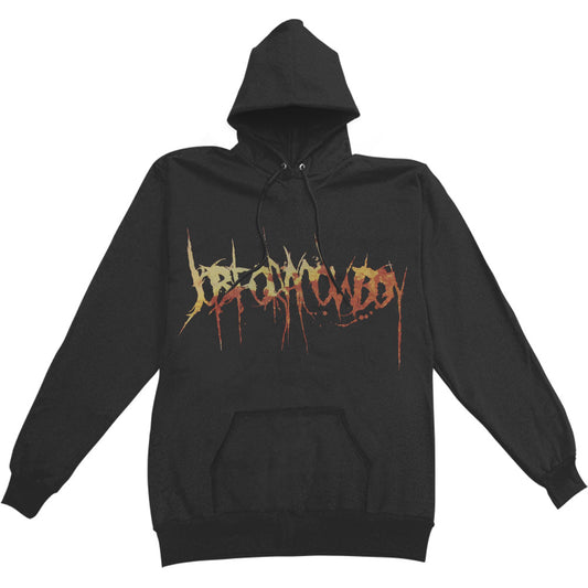Job For A Cowboy Brown Logo Hooded Sweatshirt Front