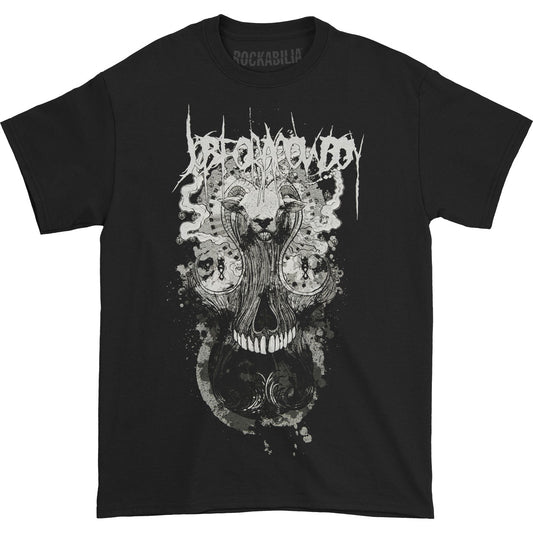 Job For A Cowboy Goat Hair Skull T-shirt Front