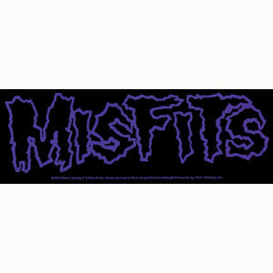 Misfits Logo Sticker Front