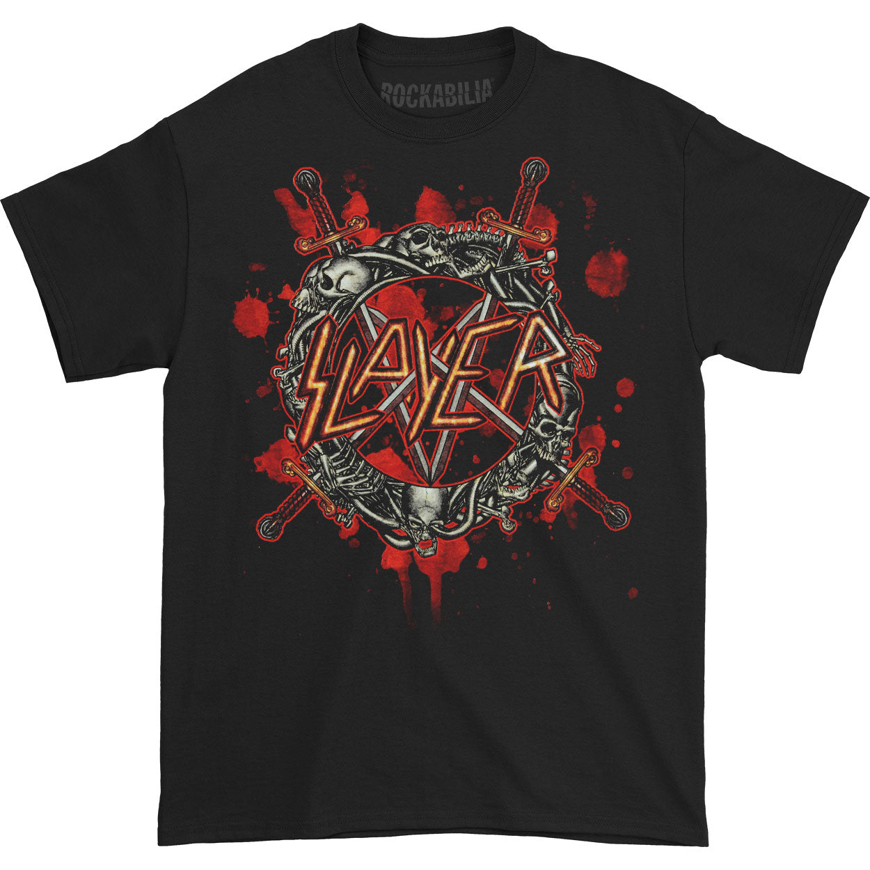 Slayer Bone Shield T-shirt Front