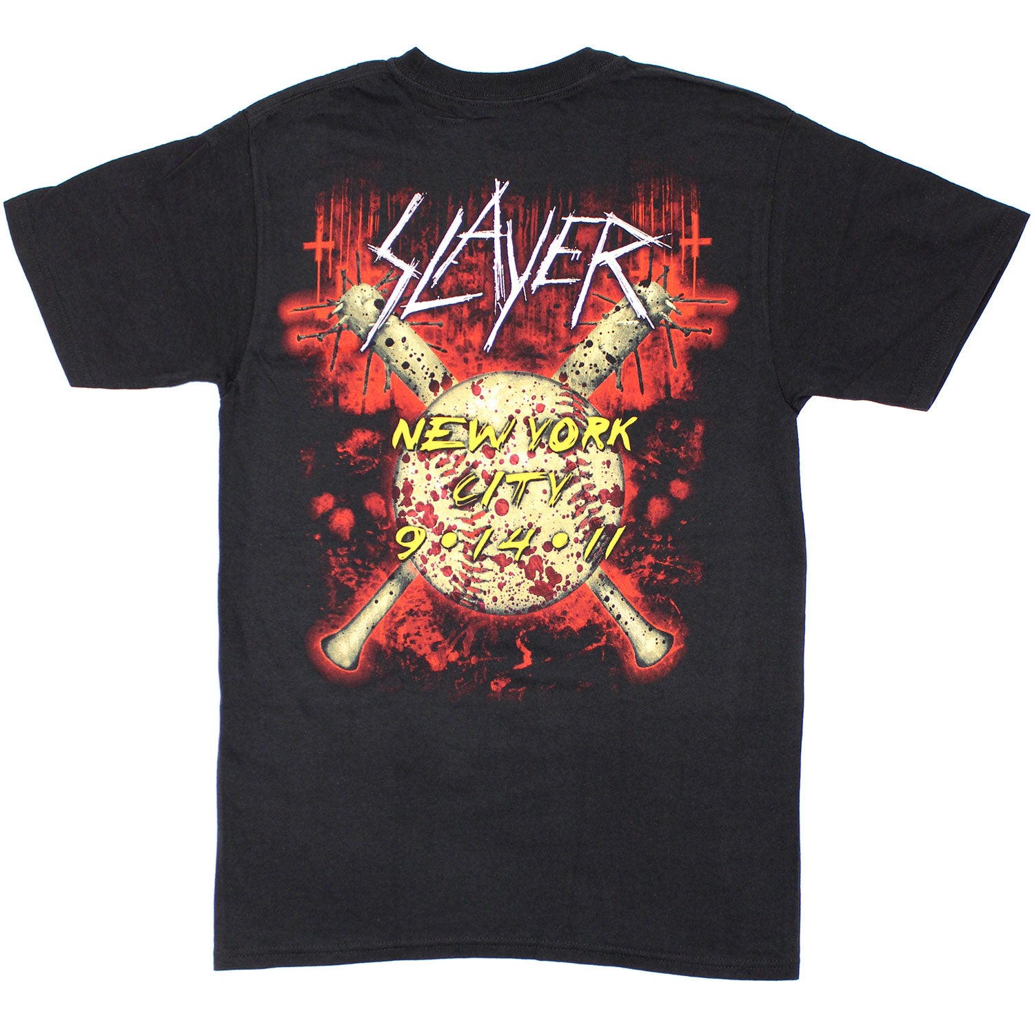 Slayer Crosses 2011 Tour T-shirt